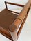 Mid-Century Modern Wooden Armchair With Faux Leather Seating from Stol Kamnik, 1970s, Image 11