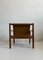 Butaca Mid-Century moderna de madera con asientos de cuero sintético de Stol Kamnik, años 70, Imagen 9