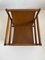 Butaca Mid-Century moderna de madera con asientos de cuero sintético de Stol Kamnik, años 70, Imagen 13