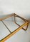Vintage Mid-Century Scandinavian Bamboo Coffee Table With Glass Top, 1970s 6