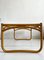 Vintage Mid-Century Scandinavian Bamboo Coffee Table With Glass Top, 1970s 9