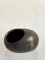 Abstract Biomorphic Studio Pottery Drip Glaze Round Vase in Stoneware, Signed 11