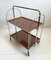Mid-Century Modern Foldable Serving Bar Cart / Trolley, Germany, 1960s / 70s 11