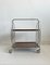 Mid-Century Modern Foldable Serving Bar Cart / Trolley, Germany, 1960s / 70s 2