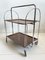 Mid-Century Modern Foldable Serving Bar Cart / Trolley, Germany, 1960s / 70s 12