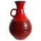 Deutsche Mid-Century Glasierte Vase von Jasba Keramik 1