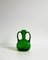Large Mid-Century Scandinavian Emerald Green Blown Glass Vase, 1960s / 70s, Image 12
