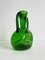 Large Mid-Century Scandinavian Emerald Green Blown Glass Vase, 1960s / 70s 4