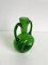 Large Mid-Century Scandinavian Emerald Green Blown Glass Vase, 1960s / 70s 8