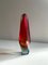 Submerged Faceted Murano Glass San Marco Vase by Alessandro Mandruzzato, Italy, 1960 2