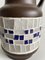 Mid-Century German Pottery Mosaic Vase from Sawa Keramik, Germany, 1960s 3