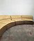 Suede & Leather Sectional Bogo Sofa by Carlo Bartoli for Rossi of Albizzate, Set of 4 7