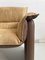 Safari Suede & Leather Dinner Chair by Carlo Bartoli for Rossi of Albizzate 3