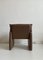 Safari Suede & Leather Dinner Chair by Carlo Bartoli for Rossi of Albizzate 8