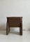 Safari Suede & Leather Dinner Chair by Carlo Bartoli for Rossi of Albizzate, Image 8