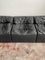 Scandinavian Modern Black Faux Leather Modular Sofa from Beka, 1970s, Set of 3, Image 8
