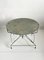 French Wrought Iron Garden Patio Coffee Table, 1950s 6