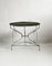 French Wrought Iron Garden Patio Coffee Table, 1950s 4