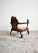 Lounge Chair in Oak With Carved Details by Ettore Zaccari, Italy, 1910 7