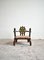 Lounge Chair in Oak With Carved Details by Ettore Zaccari, Italy, 1910 3