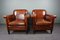Sheep Leather Armchairs, Set of 2 2