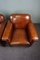 Sheep Leather Armchairs, Set of 2 14