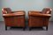 Sheep Leather Armchairs, Set of 2, Image 3