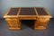 Teak Desk Inlaid with Leather 13