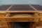 Teak Desk Inlaid with Leather 11