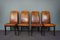 Sheep Leather Dining Chairs, Set of 4, Image 1