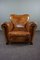 Brown Sheep Leather Armchair 3