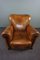 Brown Sheep Leather Armchair, Image 6