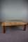 Mid-Century Wooden Coffee Table with Marble Top 2