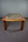 Mid-Century Wooden Coffee Table with Marble Top 4