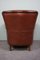 Brown Sheep Leather Armchair 3