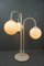 Mid-Century Wasserfall Lampe aus Glas 2