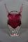 Pink Glass Vase by Josef Hospodka for Chribska 3