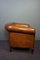 Large Sheep Leather Club Chair 3
