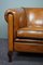 Large Sheep Leather Club Chair 7