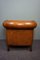 Large Sheep Leather Club Chair 4