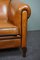 Large Sheep Leather Club Chair 8