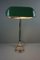 Art Deco Enamel Banking or Notary Lamp 3