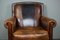 Brown Sheep Leather Armchair, Image 5