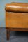 Large Art Deco Sheep Leather Armchair 9