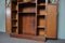 Large Belgian Art Deco Cabinet with Cut Glass 6