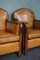 Art Deco Sheep Leather Armchairs, Set of 2 20