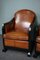 Art Deco Sheep Leather Armchairs, Set of 2 8
