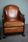 Art Deco Sheep Leather Armchairs, Set of 2 9
