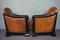 Art Deco Sheep Leather Armchairs, Set of 2, Image 6