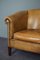 Large Sheep Leather Club Chair by Nico van Oorschot 6